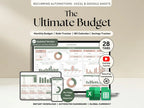Ultimate Annual Budget Spreadsheet | Google Sheets & Excel